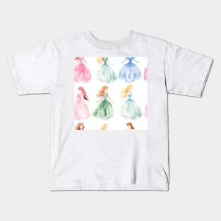 Princesses Pattern 20 Kids T-Shirt